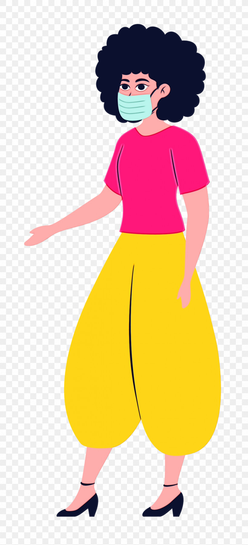 Cartoon Costume Character Yellow Happiness, PNG, 1137x2500px, Girl, Cartoon, Character, Costume, Happiness Download Free