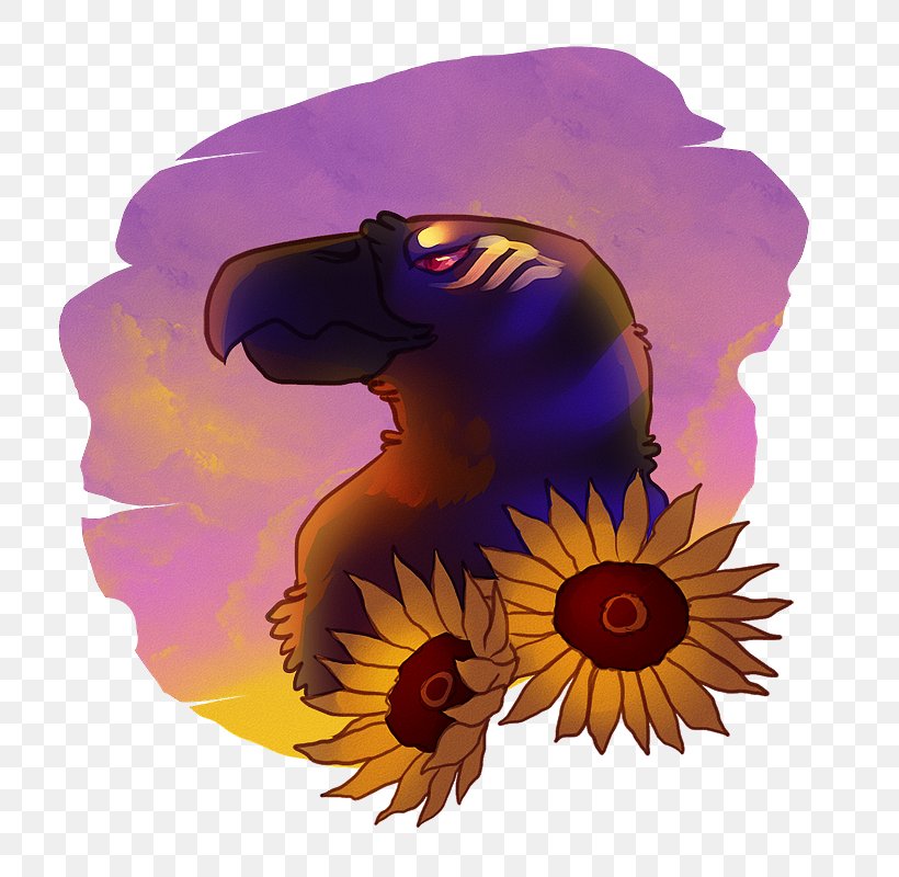 Sunflower M Animal Legendary Creature, PNG, 743x800px, Sunflower M, Animal, Art, Fictional Character, Flower Download Free