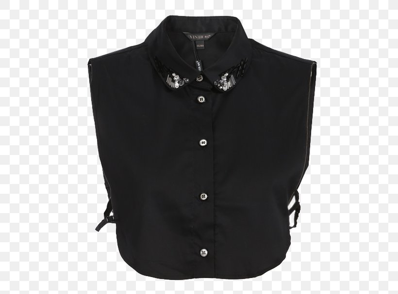 Collar Chemise Shirt Blouse, PNG, 597x607px, Collar, Black, Black And White, Blouse, Button Download Free