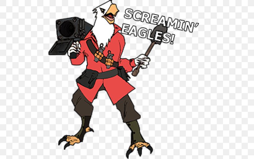 Counter-Strike: Source Team Fortress 2 Soldier Philadelphia Eagles Game, PNG, 512x512px, Counterstrike Source, Artwork, Cartoon, Character, Costume Download Free