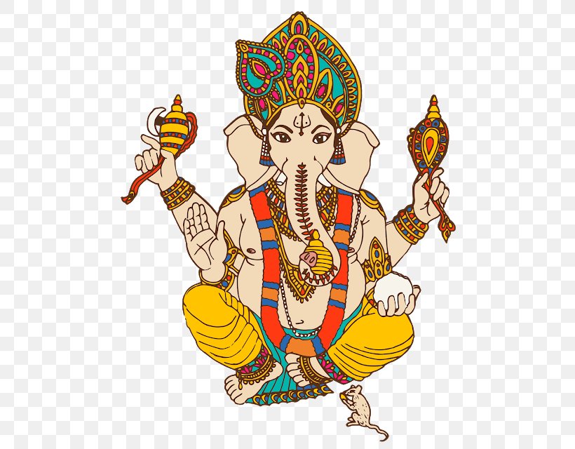 Ganesha Ganesh Chaturthi Clip Art, PNG, 517x640px, Ganesha, Art, Artwork, Ayyappan, Chaturthi Download Free