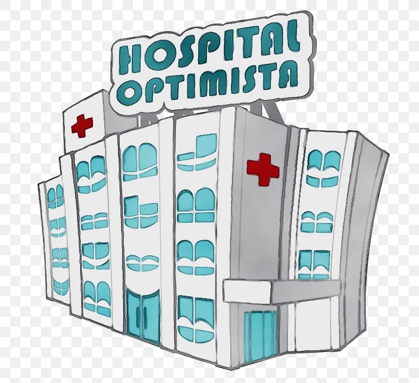 Hospital Cartoon, PNG, 750x750px, Watercolor, Clinic, Disease, Games, Health Download Free