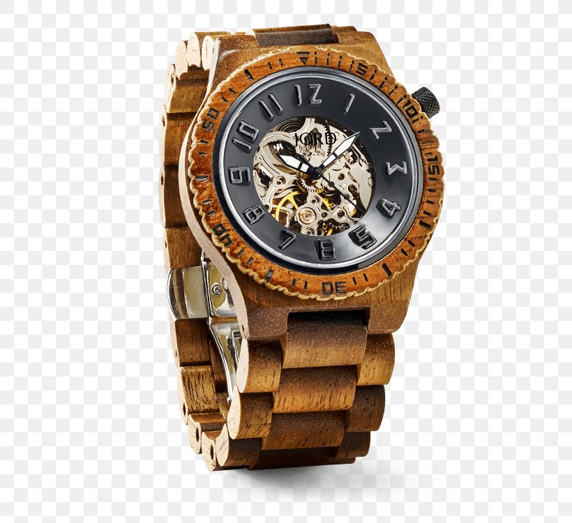 Jord Automatic Watch Zebrawood, PNG, 590x750px, Jord, Automatic Watch, Bracelet, Brand, Brown Download Free