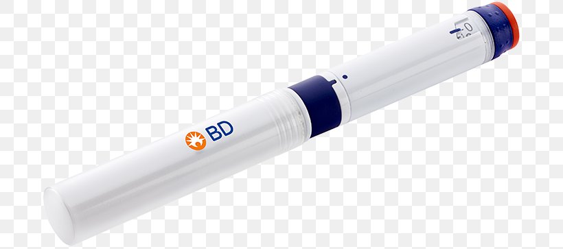 Ballpoint Pen Autoinjector Syringe Becton Dickinson, PNG, 700x363px, Ballpoint Pen, Autoinjector, Becton Dickinson, Cylinder, Disposable Download Free