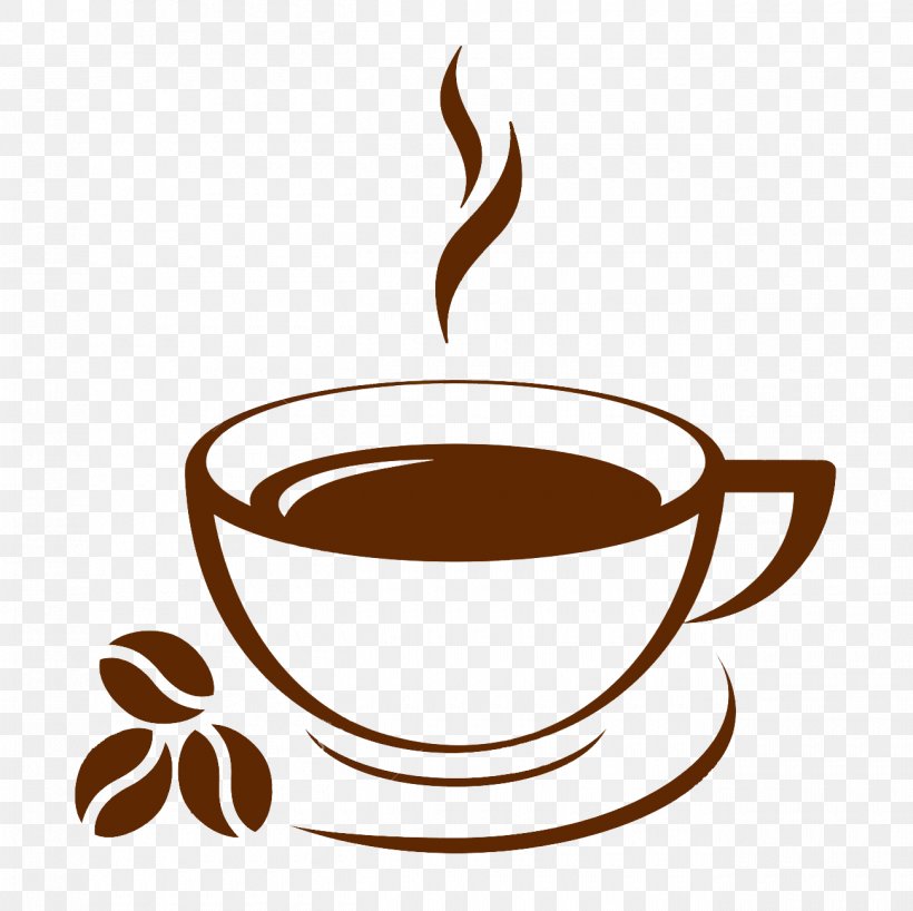 Coffee Cup Cafe Vector Graphics, PNG, 1300x1298px, Coffee, Cafe, Caffeine, Chinese Herb Tea, Coffee Bean Download Free
