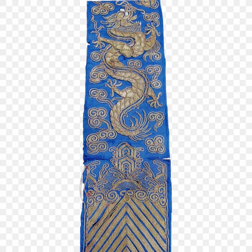 Qing Dynasty Chinese Embroidery Chinese Dragon Ruby Lane, PNG, 1024x1024px, Qing Dynasty, Antique, China, Chinese Dragon, Chinese Embroidery Download Free