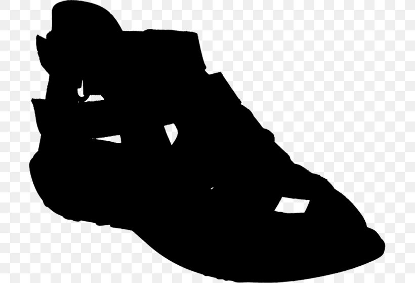 Shoe Walking Product Design Font Silhouette, PNG, 705x559px, Shoe, Athletic Shoe, Black, Blackandwhite, Footwear Download Free