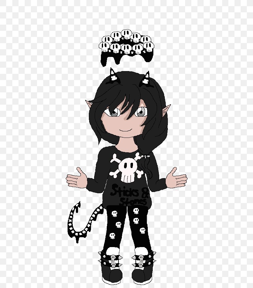 Black Hair Cartoon White, PNG, 432x936px, Black, Art, Black And White, Black Hair, Black M Download Free