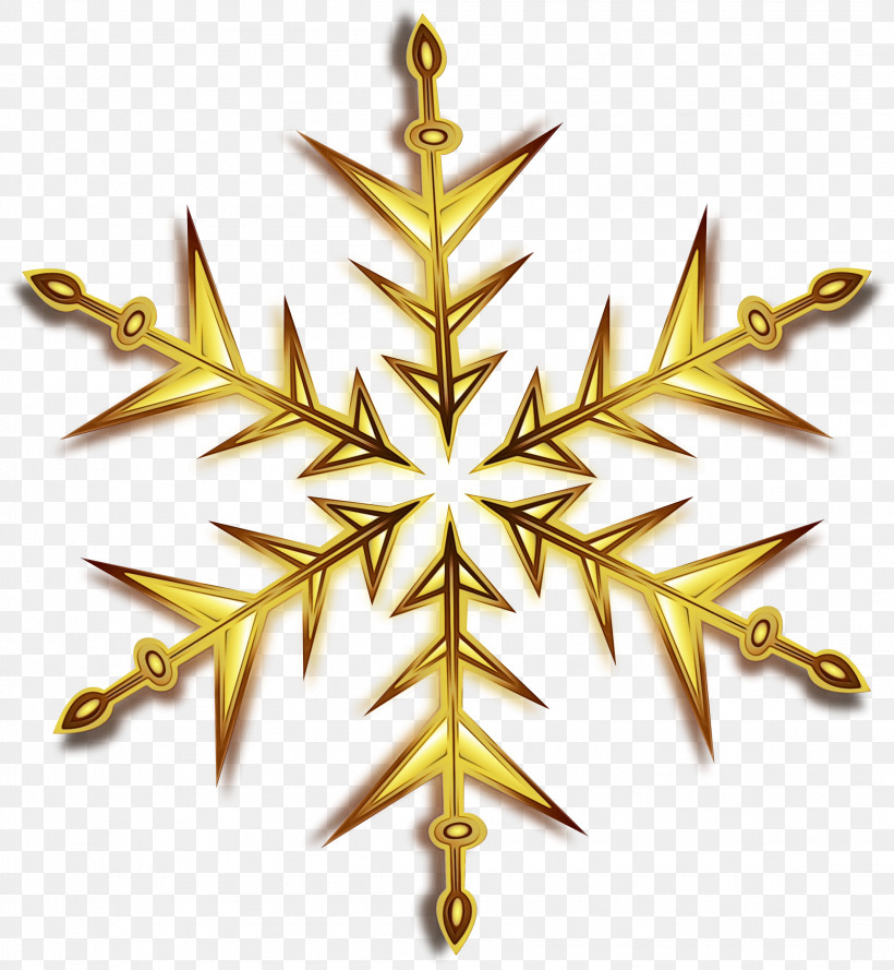 Christmas Day, PNG, 2212x2400px, Watercolor, Cartoon, Christmas Day, Gold, Gold Snowflakes Download Free