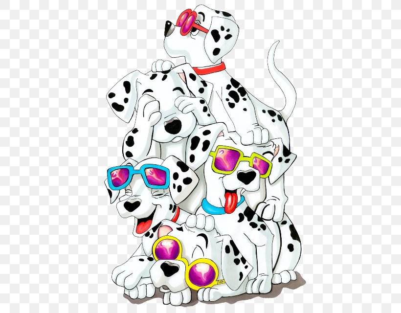 Dalmatian Dog The 101 Dalmatians Musical The Hundred And One Dalmatians Cruella De Vil 102 Dalmatians: Puppies To The Rescue, PNG, 466x640px, Watercolor, Cartoon, Flower, Frame, Heart Download Free