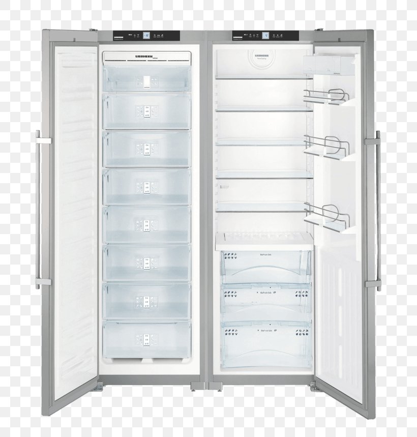 Liebherr Group Liebherr SBSes 7165 Liebherr SBSes 7253 Refrigerator Auto-defrost, PNG, 750x859px, Liebherr Group, Autodefrost, Freezers, Home Appliance, Ice Makers Download Free