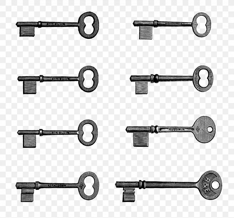 Eight Keys Skeleton Key Clip Art, PNG, 1600x1487px, Eight Keys, Antique, Auto Part, Black And White, Blog Download Free