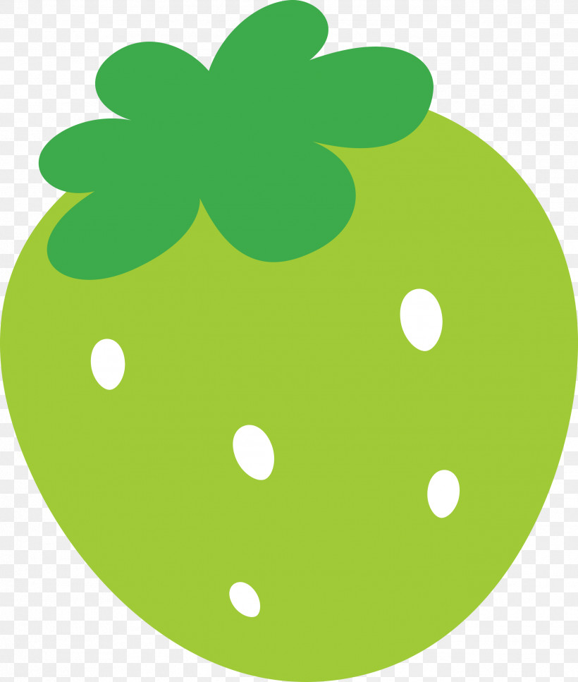 Green Leaf Plant Circle Symbol, PNG, 2543x3000px, Strawberry, Cartoon Strawberry, Circle, Green, Leaf Download Free