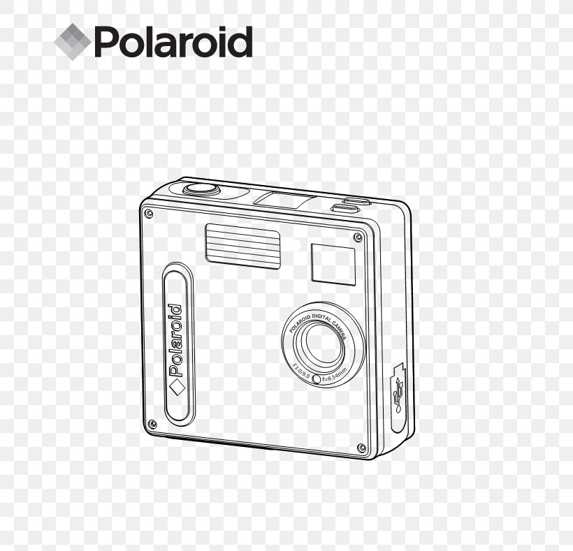 Polaroid PDC-5070 Instant Camera AAA Battery Electric Battery Alkaline Battery, PNG, 734x789px, Instant Camera, Aaa Battery, Alkaline Battery, Camera, Cameras Optics Download Free