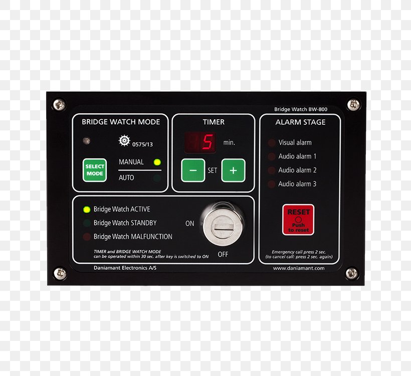 Bridge Navigational Watch Alarm System Daniamant A/S Daniamant ApS, PNG, 750x750px, Daniamant, Alarm Clocks, Alarm Device, Amplifier, Audio Equipment Download Free