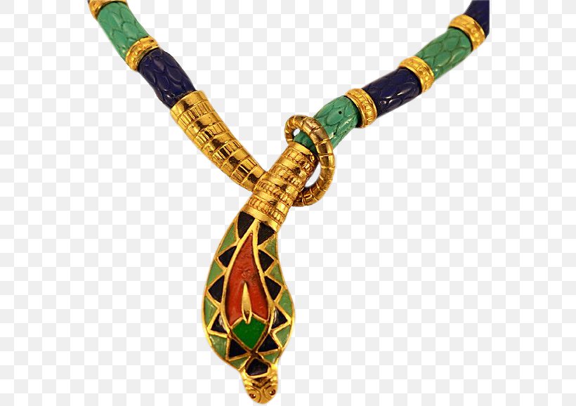 Egyptian Snake Necklace Jewellery Turquoise Brooch, PNG, 578x578px, Necklace, Bracelet, Brooch, Clothing, Costume Jewelry Download Free