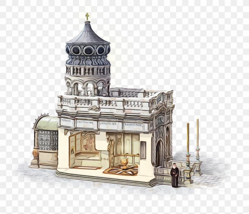Landmark Architecture Classical Architecture Arch Building, PNG, 1292x1111px, Watercolor, Arch, Architecture, Building, Classical Architecture Download Free