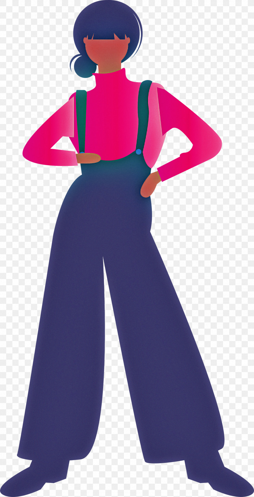 Clothing Standing Violet Trousers Costume, PNG, 1534x3000px, Modern Art, Clothing, Costume, Electric Blue, Magenta Download Free