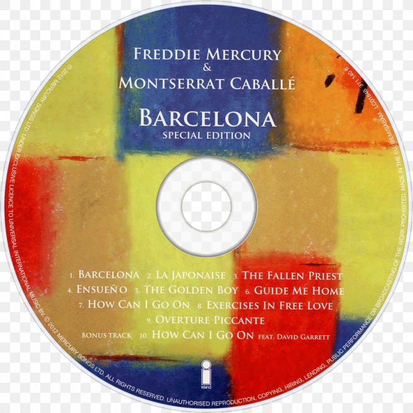 Compact Disc Barcelona Musician Song, PNG, 1000x1000px, Watercolor, Cartoon, Flower, Frame, Heart Download Free