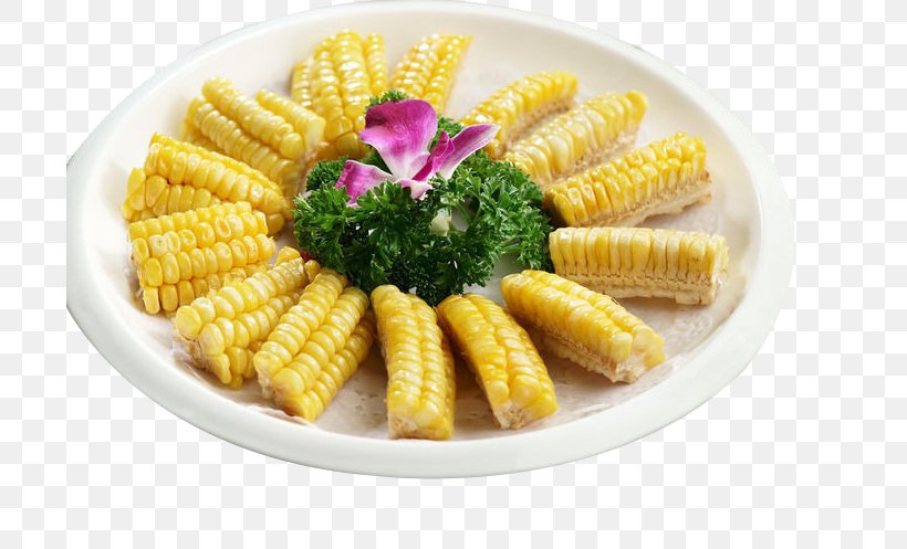 Corn On The Cob French Fries Maize, PNG, 700x497px, Corn On The Cob, Cuisine, Data Compression, Dish, Fast Food Download Free