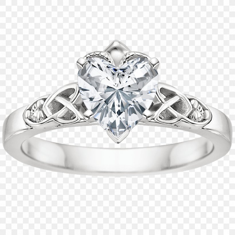 Engagement Ring Claddagh Ring Jewellery Diamond, PNG, 850x850px, Engagement Ring, Body Jewelry, Brilliant, Carat, Claddagh Ring Download Free