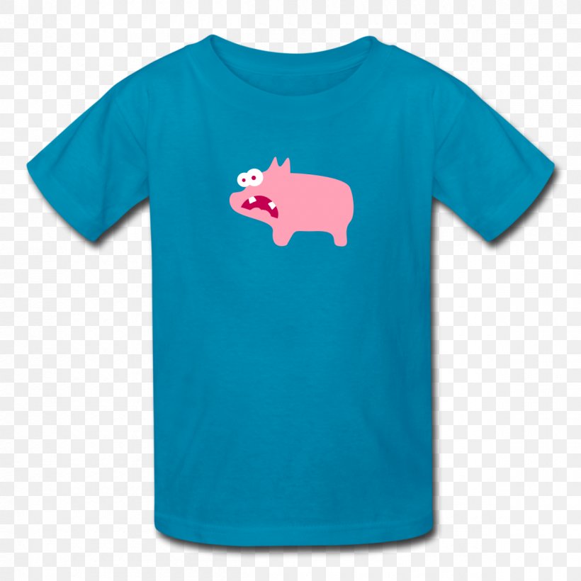 Printed T-shirt Clothing Spreadshirt Sleeve, PNG, 1200x1200px, Tshirt, Active Shirt, American Apparel, Aqua, Blue Download Free