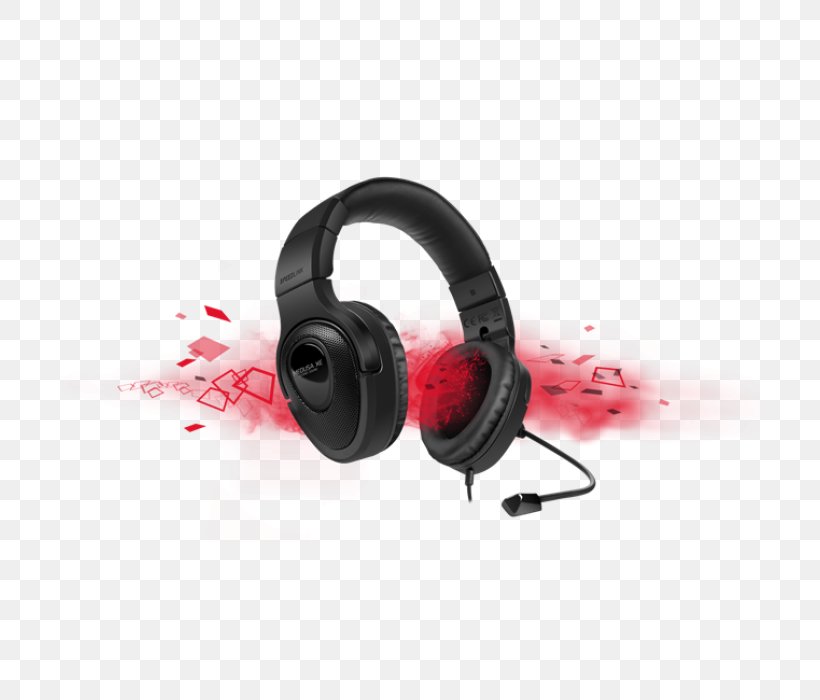Headphones SPEEDLink MEDUSA XE Stereo Gaming Headset, Black Microphone, PNG, 700x700px, Headphones, Amplifier, Audio, Audio Equipment, Computer Download Free