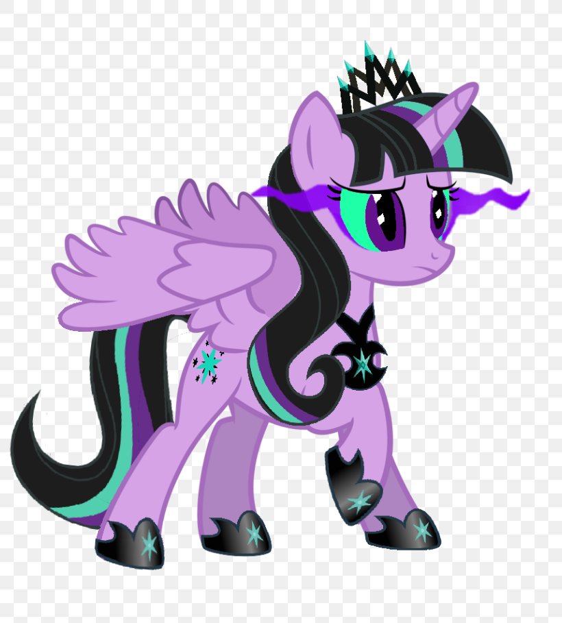 Pony Twilight Sparkle Princess Luna Winged Unicorn Google, PNG, 811x909px, Pony, Animal Figure, Cartoon, Equestria, Fictional Character Download Free