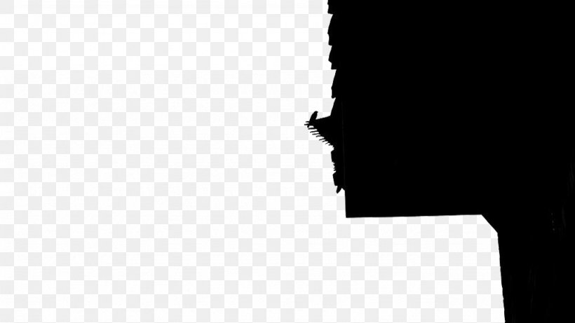 Black And White Silhouette Shadow, PNG, 1024x576px, Black And White, Black, Brand, Closeup, Computer Download Free