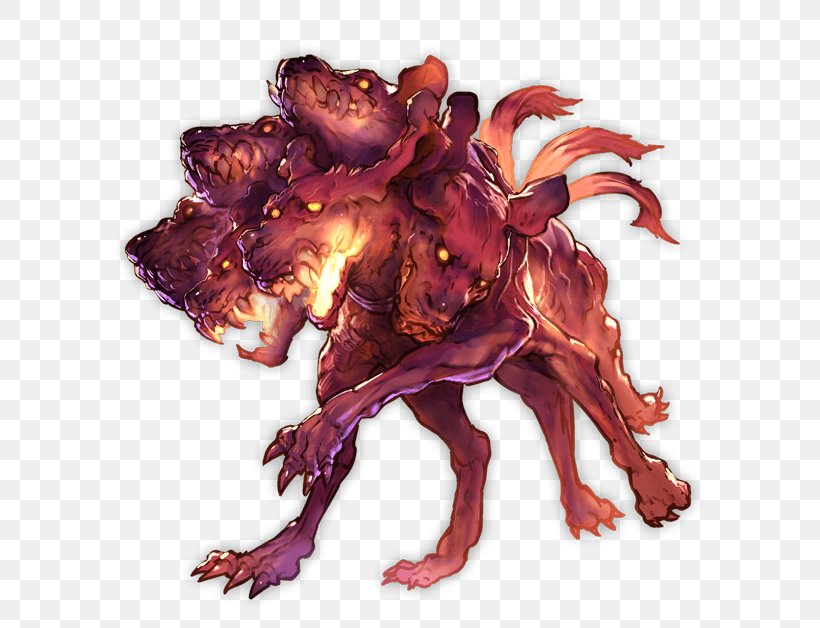 Granblue Fantasy Monster Hellhound Game, PNG, 640x628px, Watercolor, Cartoon, Flower, Frame, Heart Download Free