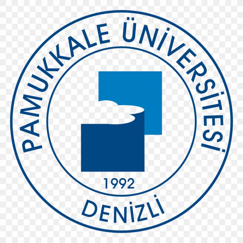 Pamukkale University Pamukkale Üniversitesi School Higher Education, PNG, 827x827px, Pamukkale University, Academic Department, Area, Blue, Brand Download Free