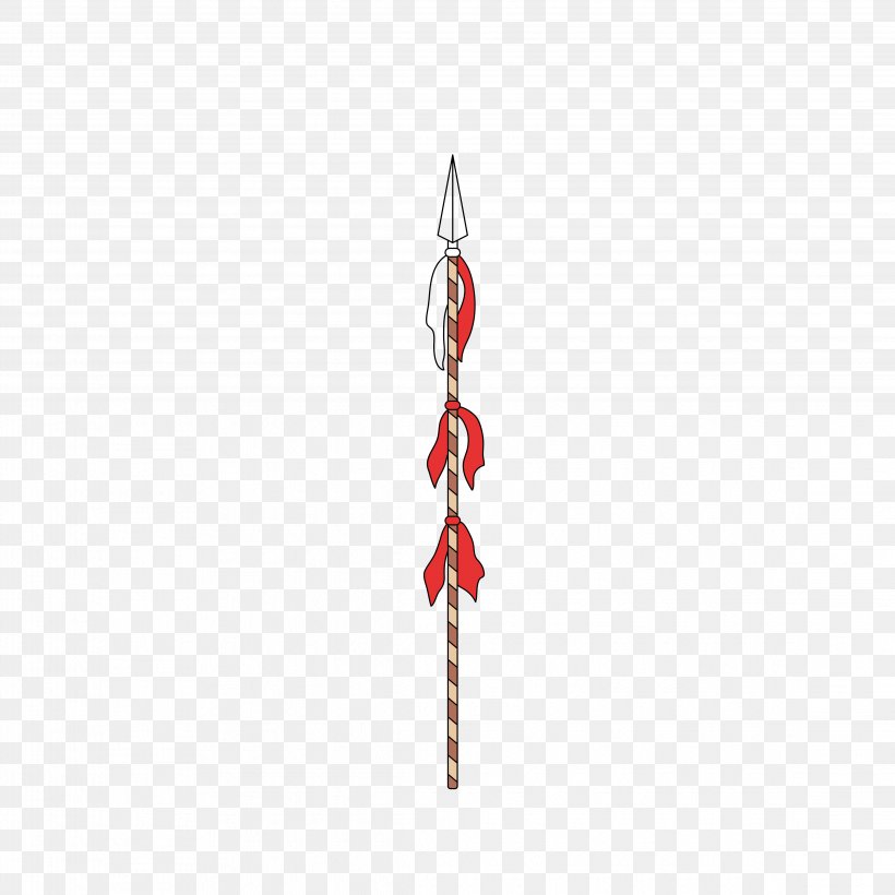 Spear Hoko Yari Weapon Icon, PNG, 4546x4546px, Spear, Designer, Hoko Yari, Red, Weapon Download Free