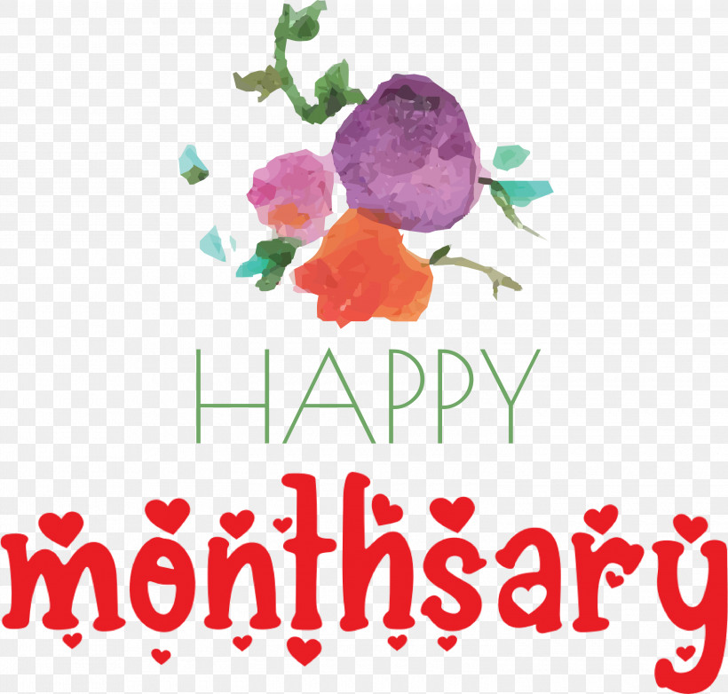 Happy Monthsary, PNG, 3000x2862px, Happy Monthsary, Cut Flowers, Flora, Floral Design, Flower Download Free