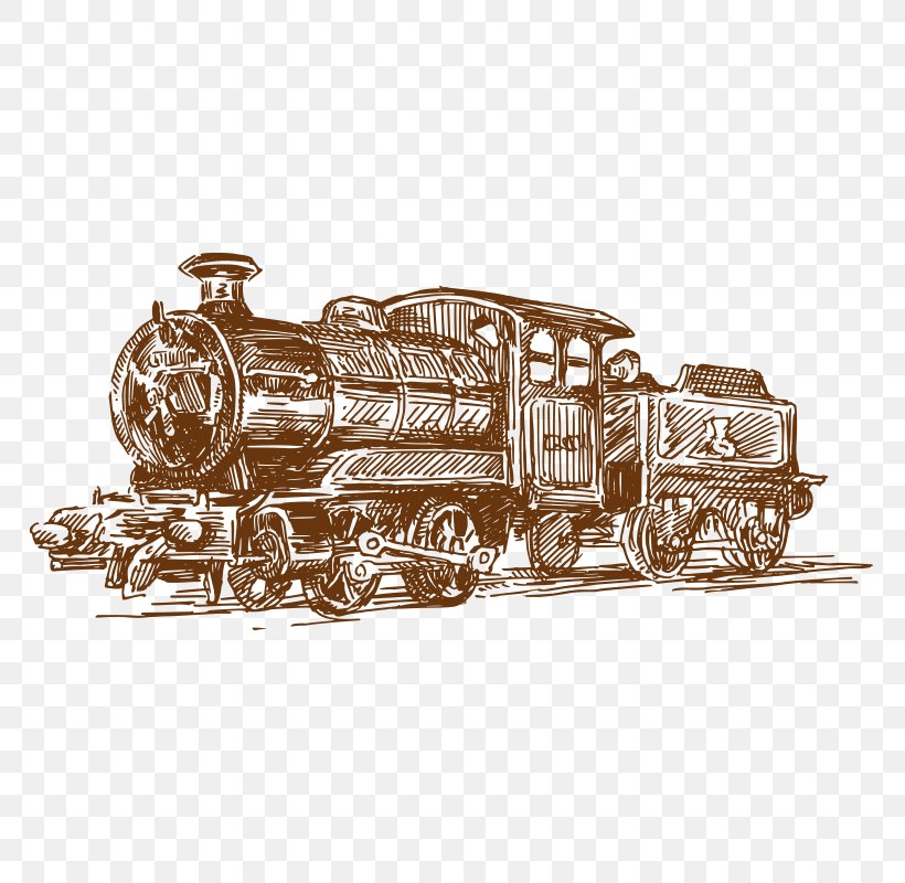 Train Drawing Clip Art, PNG, 800x800px, Train, Art, Black And White, Drawing, Line Art Download Free