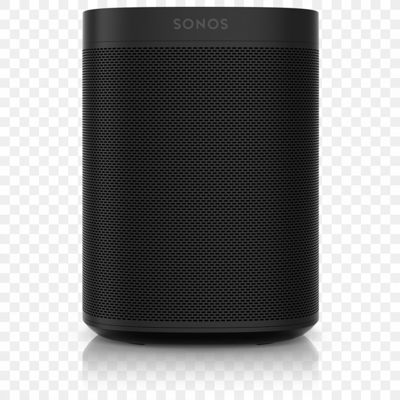 Play:1 Play:3 Sonos One Smart Speaker, PNG, 1000x1000px, Sonos, Amazon Alexa, Amplifier, Audio, Audio Equipment Download Free