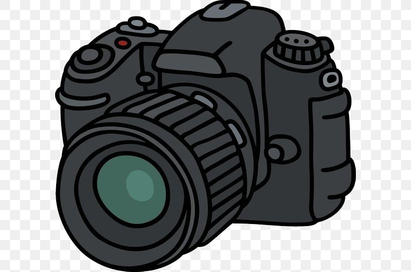 Digital Camera Drawing, PNG, 600x544px, Camera, Camera Lens, Cameras Optics, Cartoon, Digital Camera Download Free
