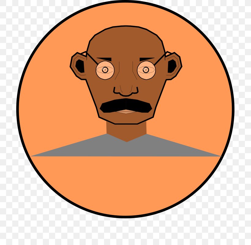 Gandhi Jayanti Clip Art, PNG, 713x800px, Gandhi Jayanti, Area, Art, Face, Facial Hair Download Free