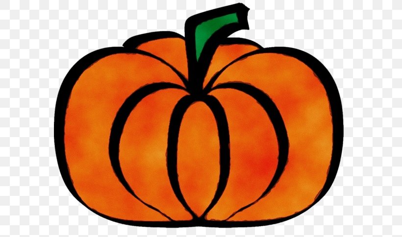 Halloween Pumpkin Drawing, PNG, 600x484px, Watercolor, Bat, Calabaza, Drawing, Fruit Download Free