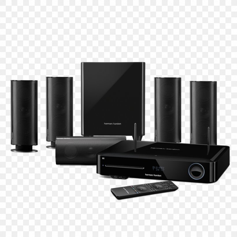 Harman Kardon Home Theater Systems Loudspeaker AV Receiver 5.1 Surround Sound, PNG, 1024x1024px, 51 Surround Sound, Harman Kardon, Amplifier, Audio, Audio Power Amplifier Download Free