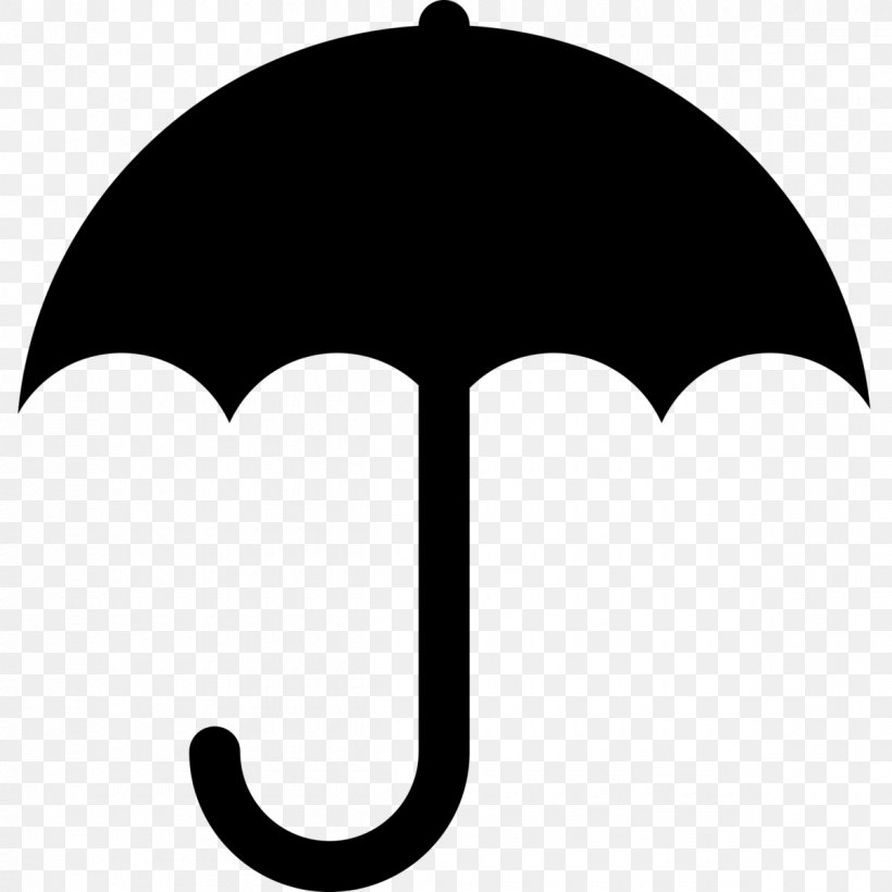 Silhouette Umbrella Clip Art, PNG, 1200x1200px, Silhouette, Black, Black And White, Logo, Monochrome Download Free