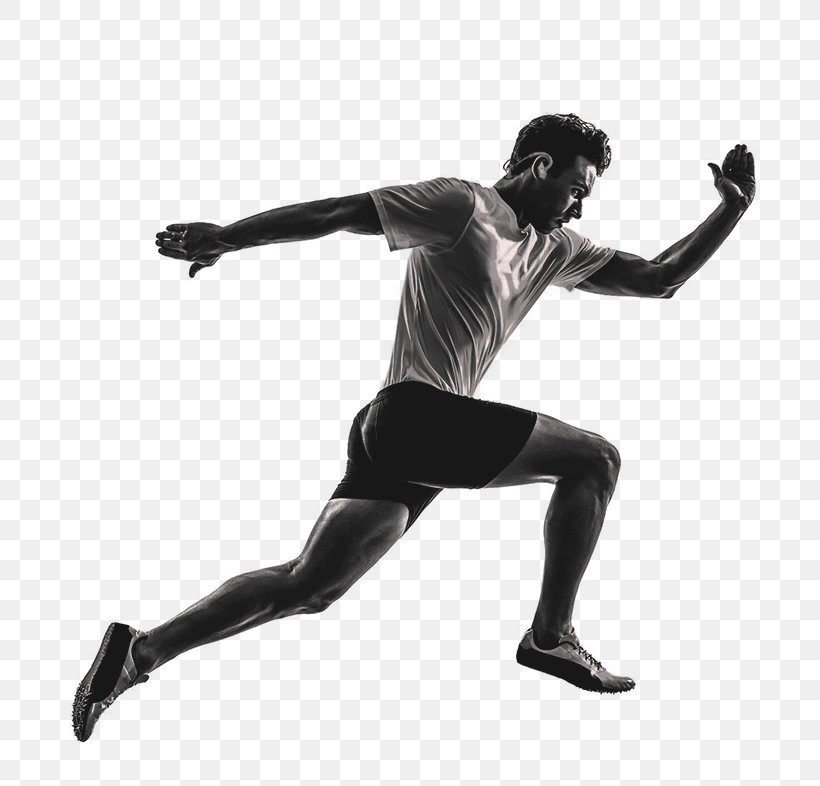 Athlete Running Sprint Sport Track & Field, PNG, 696x786px, Athlete, Arm, Athletics, Balance, Black And White Download Free