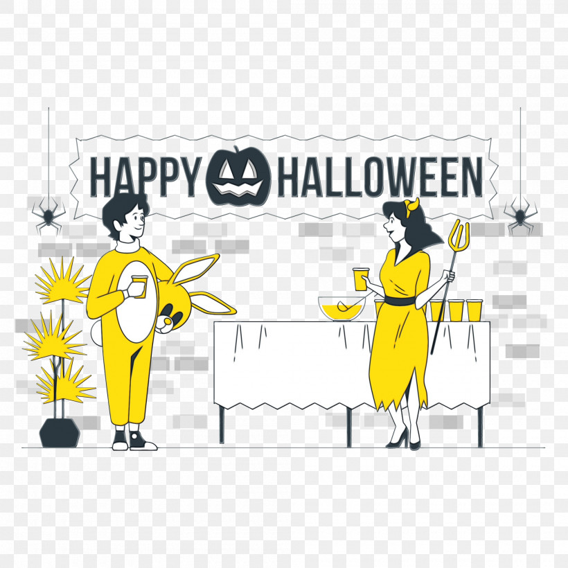 Cartoon Logo Drawing Quotation Mark Traditionally Animated Film, PNG, 2000x2000px, Halloween, Animation, Cartoon, Drawing, Logo Download Free