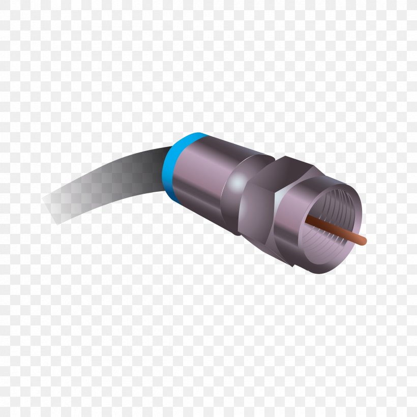 Coaxial Cable Cable Television Electrical Cable Clip Art, PNG, 2400x2400px, Coaxial Cable, Cable, Cable Converter Box, Cable Television, Coaxial Download Free
