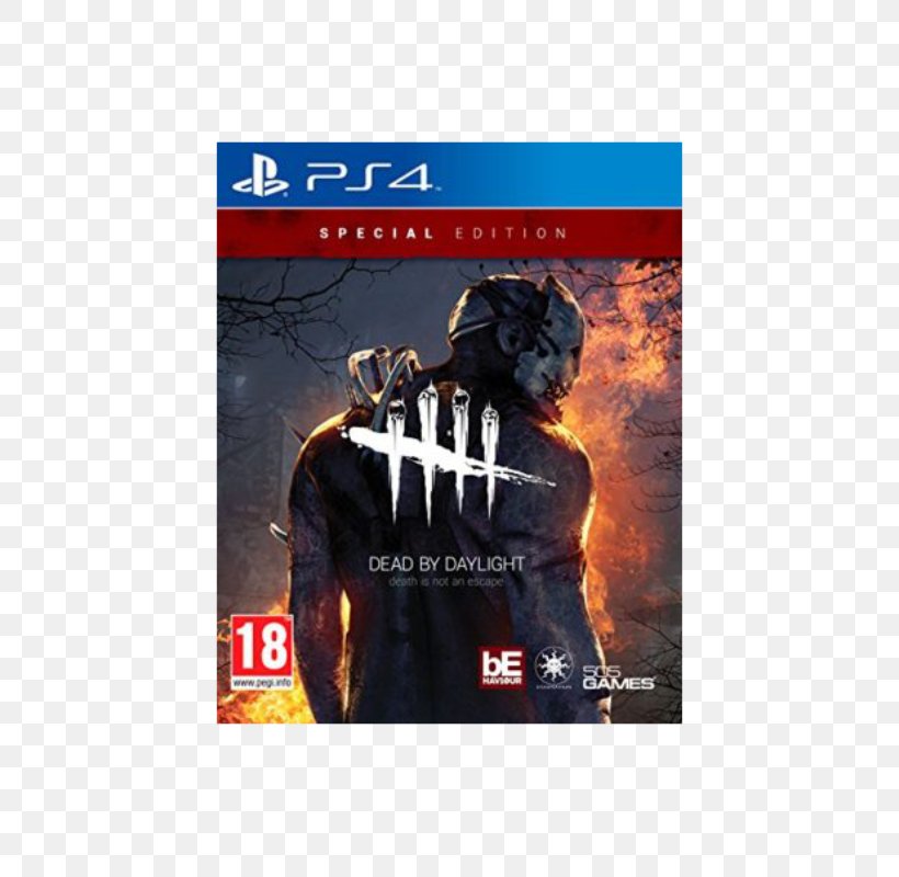 Dead By Daylight PlayStation For Honor The Walking Dead Dirt 4, PNG, 800x800px, 505 Games, Dead By Daylight, Advertising, Album Cover, Brand Download Free
