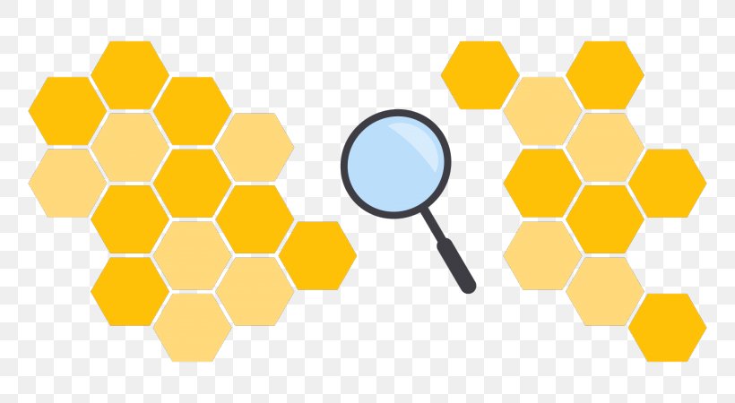 Honeycomb Wall Decal Honey Bee Shape Beehive, PNG, 800x450px, Honeycomb, Beehive, Decal, Hexagon, Honey Bee Download Free