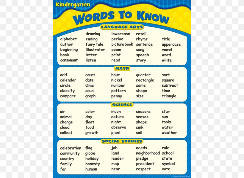 Sight Word Kindergarten Vocabulary Education Learning, PNG, 600x600px, Sight Word, Area, Brand, Chart, Chore Chart Download Free