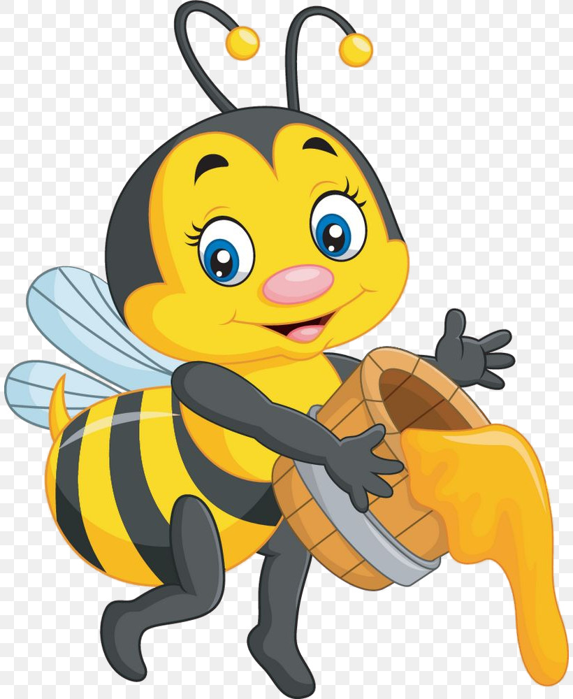 Bumblebee, PNG, 808x1000px, Honeybee, Bee, Bumblebee, Cartoon, Insect Download Free