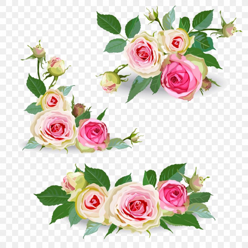 Pink Flowers, PNG, 1000x1000px, Rose, Artificial Flower, Cut Flowers, Floral Design, Floristry Download Free