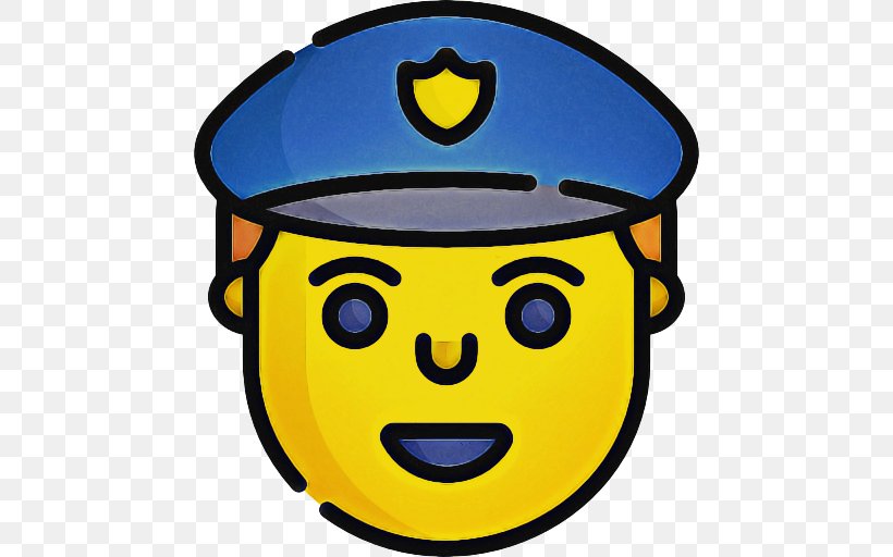 Police Emoji, PNG, 512x512px, Smiley, Cartoon, Computer, Emoji, Emoticon Download Free