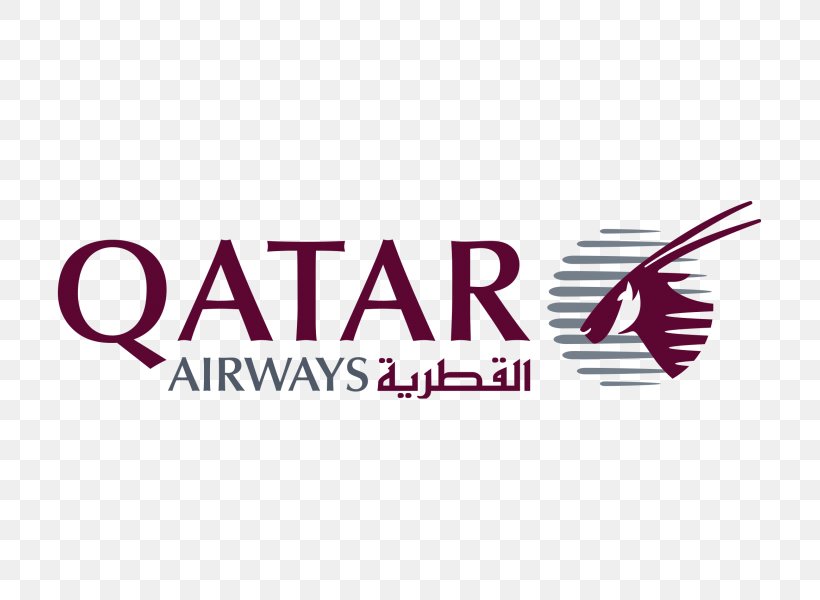 Qatar Airways Logo Airline Business, PNG, 800x600px, Qatar, Airline, Aviation, Brand, Business Download Free